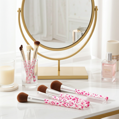 5 Pzs Make-up Beauty Brush Set