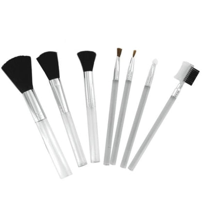 Cosmetic Brush Set Plastic Stand