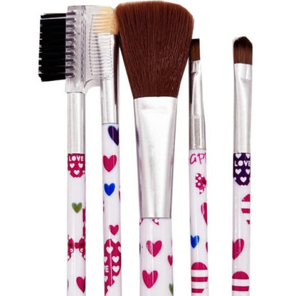 5 Pzs Make-up Beauty Brush Set